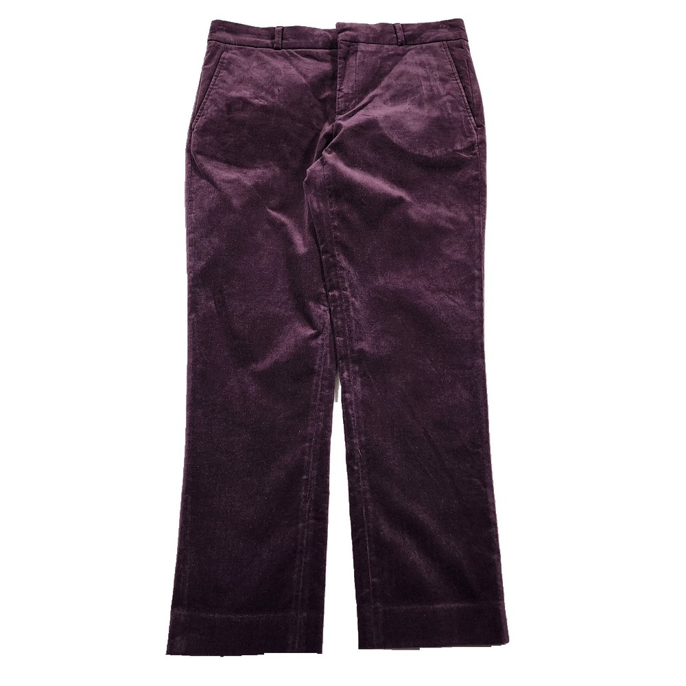 Banana Republic Pants Womens 8 W32 Ryan Corduroy Straight Trousers Office